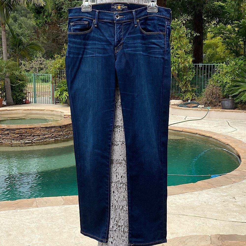 Lucky Brand Jeans Cate Stacked Skinny Mid Rise